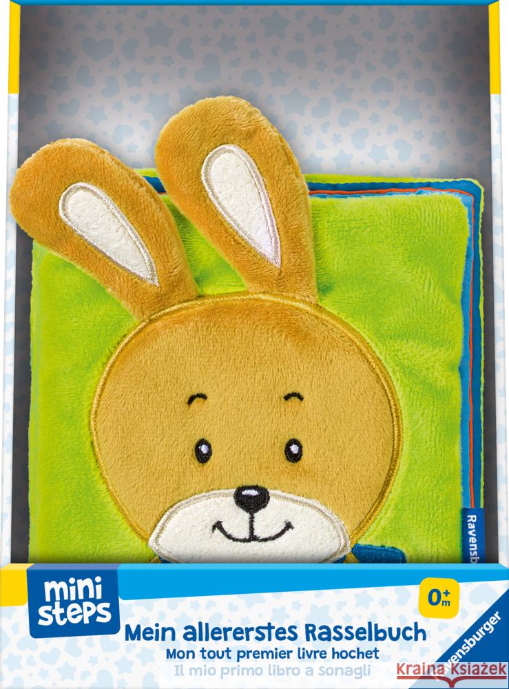 ministeps: Mein allererstes Rasselbuch  9783473397006 Ravensburger Verlag - książka
