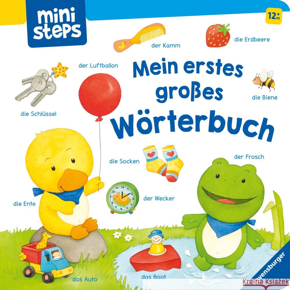 ministeps: Mein erstes großes Wörterbuch Dierks, Hannelore 9783473301416 Ravensburger Verlag - książka