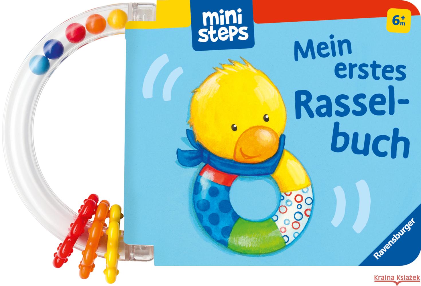 ministeps: Mein erstes Rasselbuch  9783473302536 Ravensburger Verlag - książka