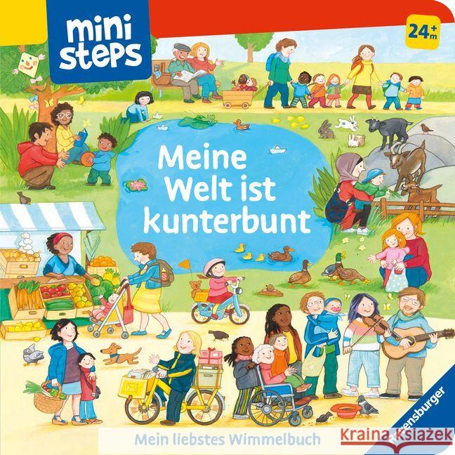 ministeps: Meine Welt ist kunterbunt Orso, Kathrin Lena 9783473302819 Ravensburger Verlag - książka
