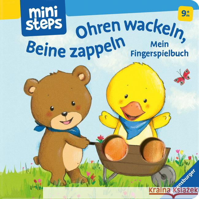 ministeps: Ohren wackeln, Beine zappeln Cordes, Miriam 9783473301041 Ravensburger Verlag - książka