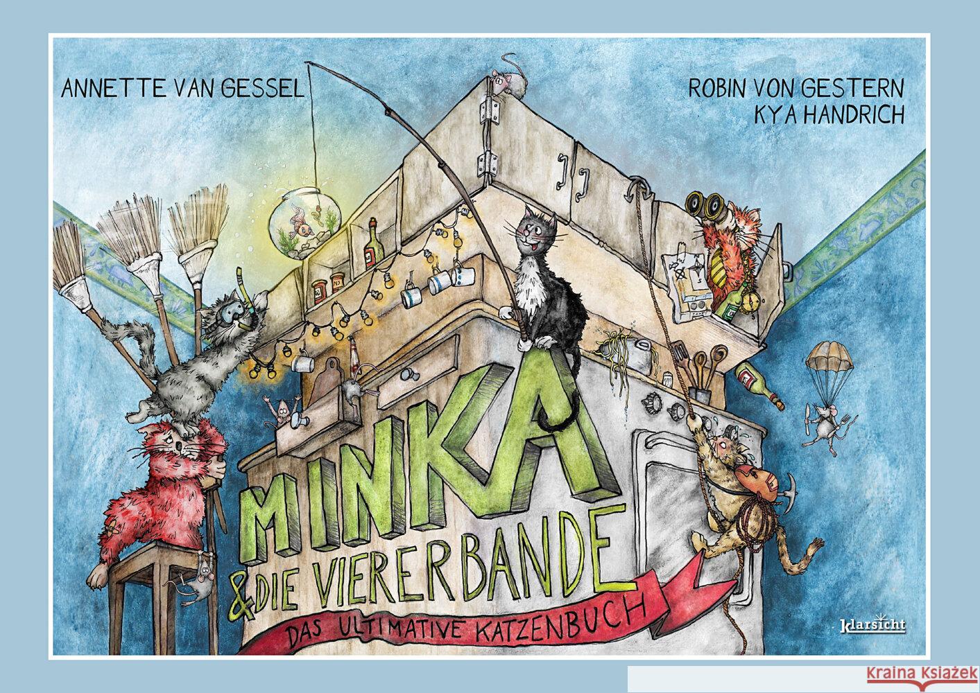 Minka und die Viererbande van Gessel, Annette 9783985842346 Klarsicht Verlag Hamburg - książka
