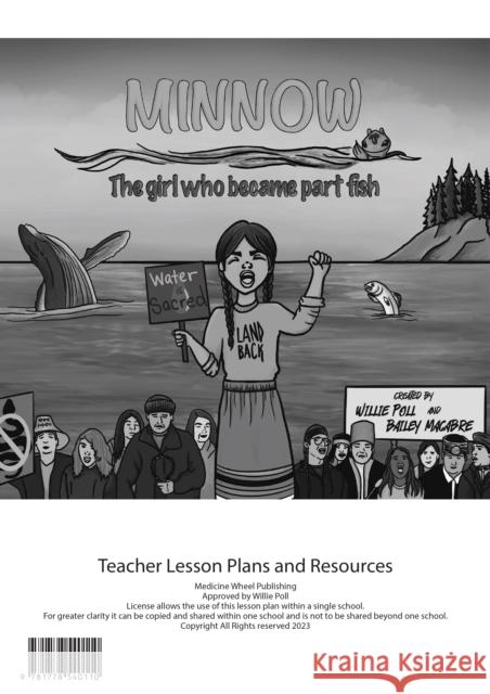 Minnow Teacher Lesson Plan Willie Poll 9781778540110 Medicine Wheel Publishing - książka