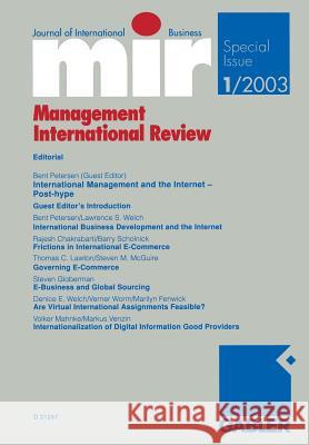 Mir: Management International Review Bent Petersen   9783409123891 Gabler Verlag - książka