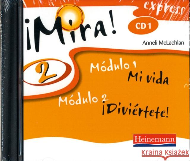 Mira Express 2 Audio CDs Pack of 3  9780435392024 Pearson Education Limited - książka