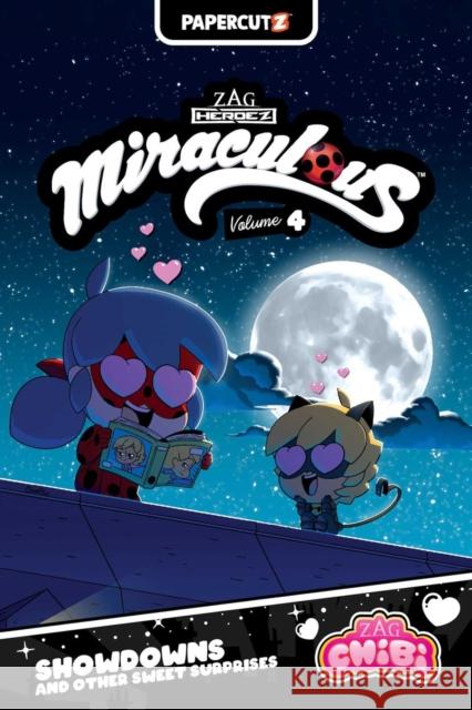 Miraculous Chibi Vol. 4: Showdowns and Other Sweet Surprises Carrie Harris 9781545818411 Papercutz - książka