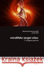 miroRNAs target sites Aftab, Muhammad Nauman 9783639334340 VDM Verlag - książka