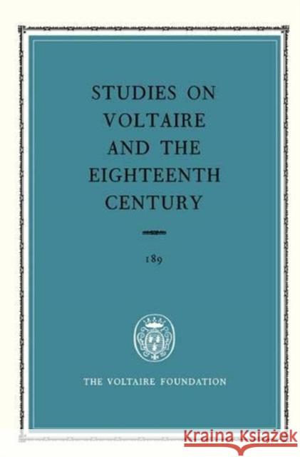 Miscellany / Mélanges: 1980 Haydn Mason 9780729402446 Liverpool University Press - książka