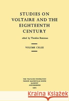Miscellany/Mélanges: 1975 Theodore Besterman 9780729402101 Liverpool University Press - książka