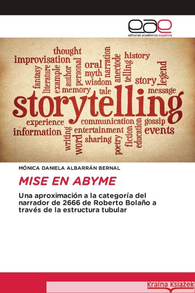 MISE EN ABYME ALBARRÁN BERNAL, MÓNICA DANIELA 9783659008078 Editorial Académica Española - książka