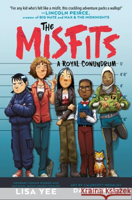 Misfits #1: A Royal Conundrum Lisa Yee 9781984830296 Random House Children's Books - książka