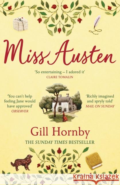 Miss Austen: the #1 bestseller and one of the best novels of the year according to the Times and Observer Gill Hornby 9781787462830 Cornerstone - książka