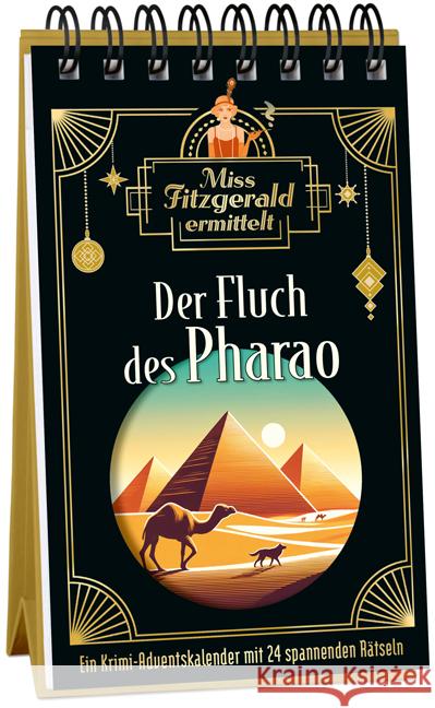 Miss Fitzgerald ermittelt: Der Fluch des Pharao Hamannt, Michael 9783780614216 Kaufmann - książka