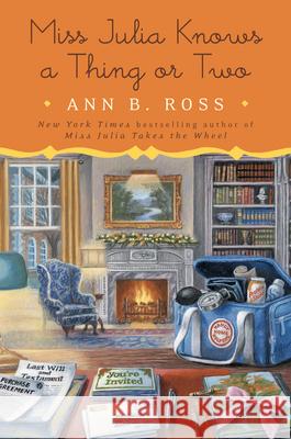 Miss Julia Knows a Thing or Two Ann B. Ross 9781432876494 Thorndike Press Large Print - książka