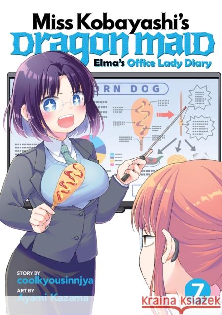 Miss Kobayashi\'s Dragon Maid: Elma\'s Office Lady Diary Vol. 7 Coolkyousinnjya                          Ayami Kazama 9781685795177 Seven Seas Entertainment, LLC - książka