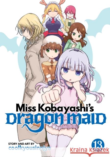 Miss Kobayashi's Dragon Maid Vol. 13 Coolkyousinnjya 9781685794712 Seven Seas Entertainment, LLC - książka