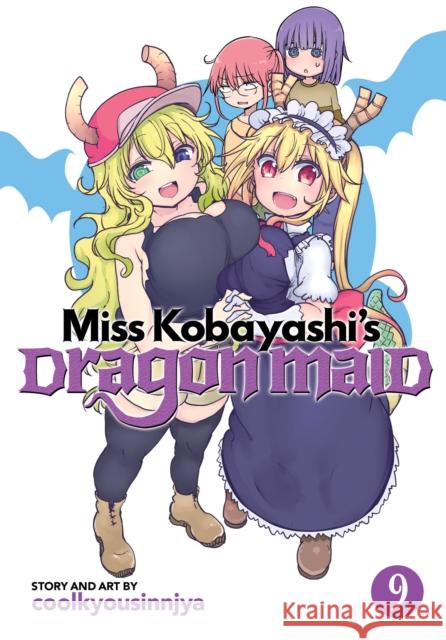 Miss Kobayashi's Dragon Maid Vol. 9 Coolkyousinnjya 9781642751185 Seven Seas - książka