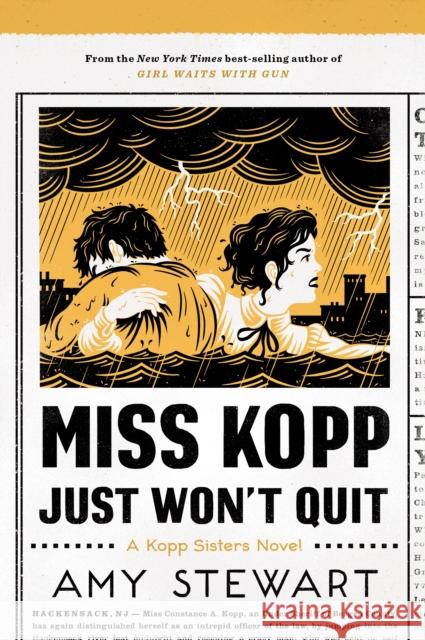 Miss Kopp Just Won't Quit Amy Stewart 9781328614216 HarperCollins - książka