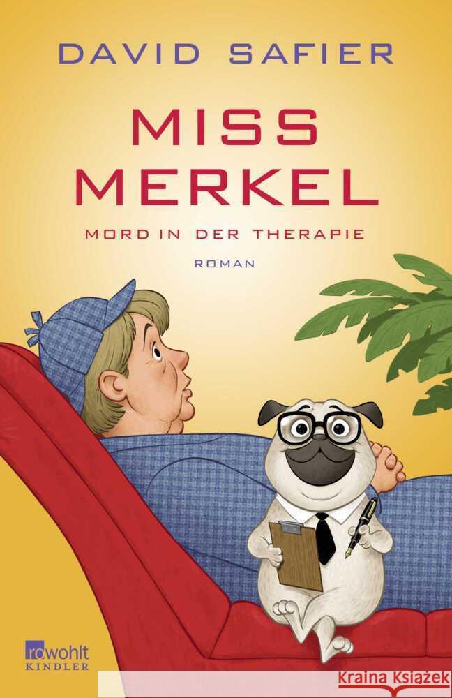Miss Merkel: Mord in der Therapie Safier, David 9783463000459 Kindler - książka