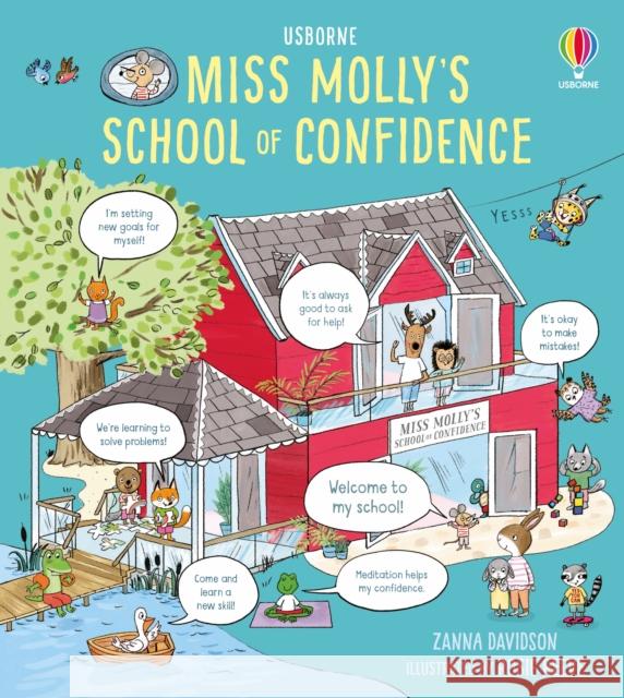 Miss Molly's School of Confidence Davidson, Zanna 9781474999854 Usborne Publishing Ltd - książka