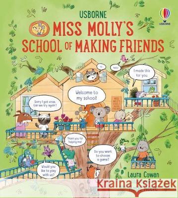 Miss Molly\'s School of Making Friends Laura Cowan Rosie Reeve 9781805317777 Usborne Books - książka