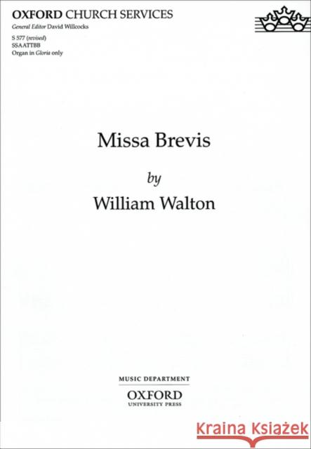 Missa Brevis  9780193594340 Oxford University Press - książka