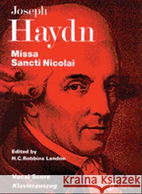 Missa Sancti Nicolai: Satb, Vocal Score  9780571501779 Faber Music Ltd - książka