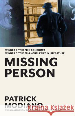 Missing Person Patrick Modiano Daniel Weissbort 9781567928297 Verba Mundi - książka