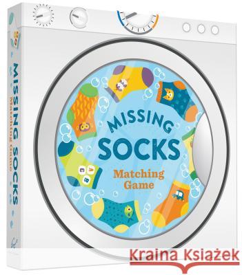 Missing Socks Matching Game Chronicle Books 9781452129082 Chronicle Books (CA) - książka