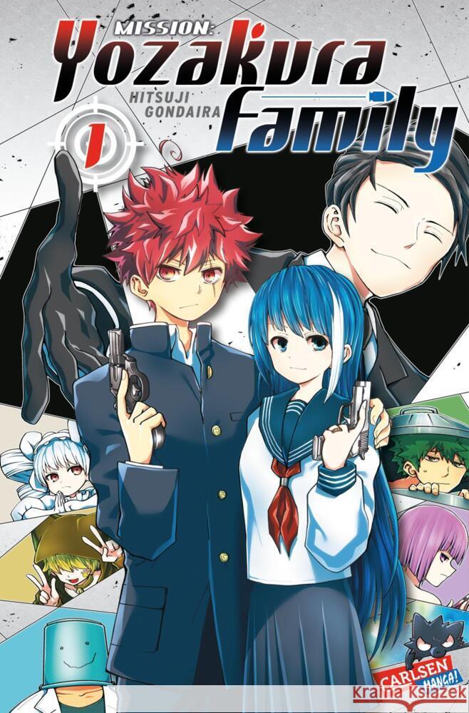 Mission: Yozakura Family 1 Gondaira, Hitsuji 9783551022967 Carlsen Manga - książka