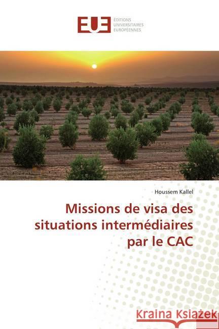 Missions de visa des situations intermédiaires par le CAC Kallel, Houssem 9786202284783 Éditions universitaires européennes - książka