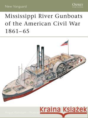 Mississippi River Gunboats of the American Civil War 1861-65 Konstam, Angus 9781841764139 Osprey Publishing (UK) - książka