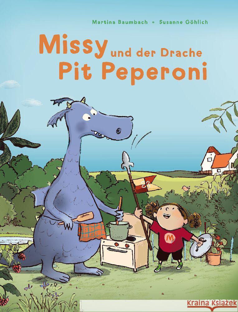 Missy und der Drache Pit Peperoni Baumbach, Martina 9783961292943 Karibu - książka