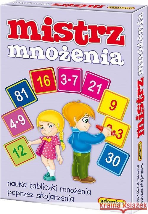 Mistrz mnożenia Kwasek Antonina 5902410004676 Adamigo - książka