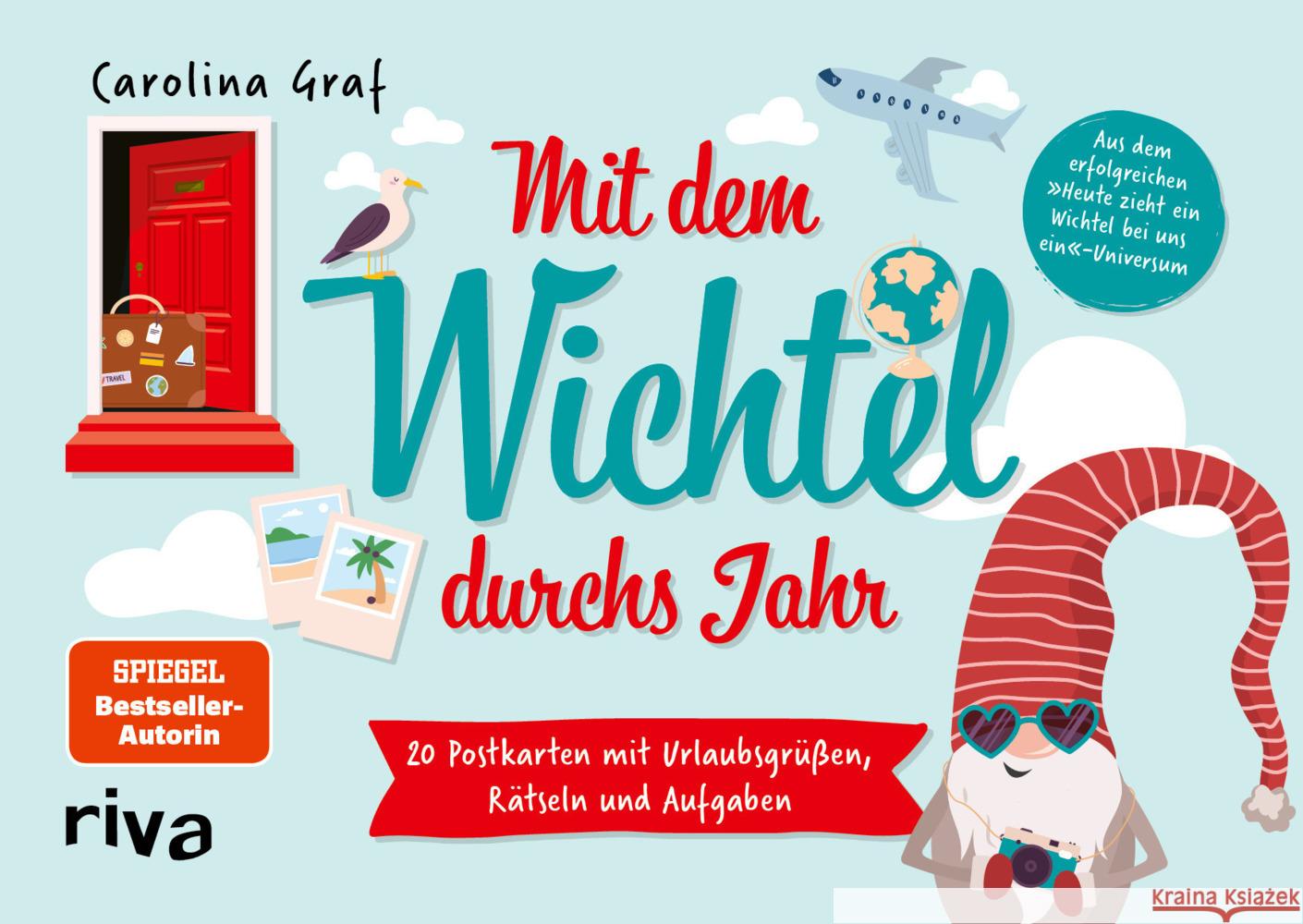 Mit dem Wichtel durchs Jahr Graf, Carolina 9783742324870 Riva - książka