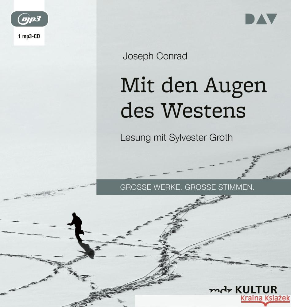 Mit den Augen des Westens, 1 Audio-CD, 1 MP3 Conrad, Joseph 9783742430151 Der Audio Verlag, DAV - książka