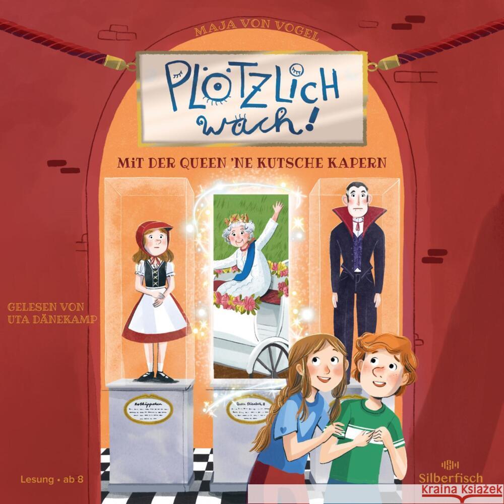 Mit der Queen ne Kutsche kapern, 2 Audio-CD Vogel, Maja von 9783745604757 Silberfisch - książka