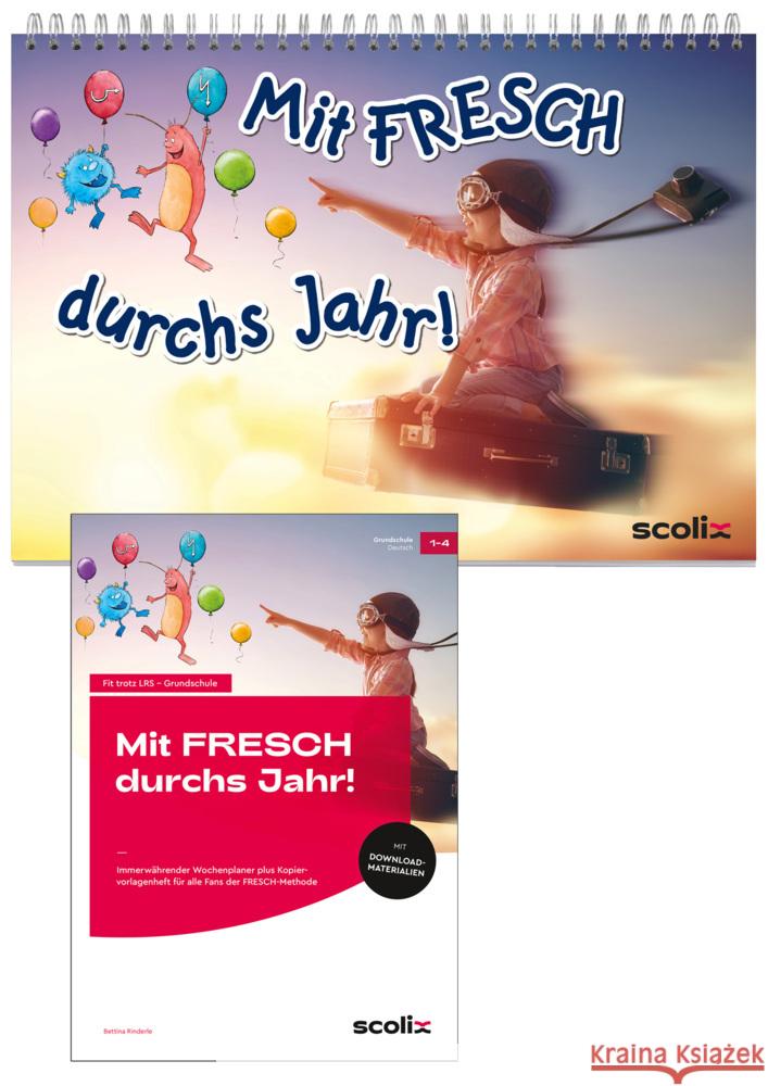 Mit FRESCH durchs Jahr!, m. 1 Beilage Rinderle, Bettina 9783403107729 Scolix - książka