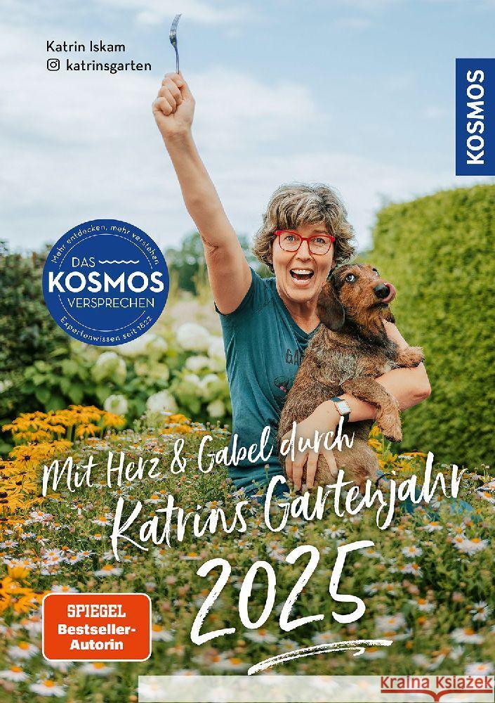 Mit Herz & Gabel durch Katrins Gartenjahr 2025 Iskam, Katrin 9783440180426 Kosmos (Franckh-Kosmos) - książka