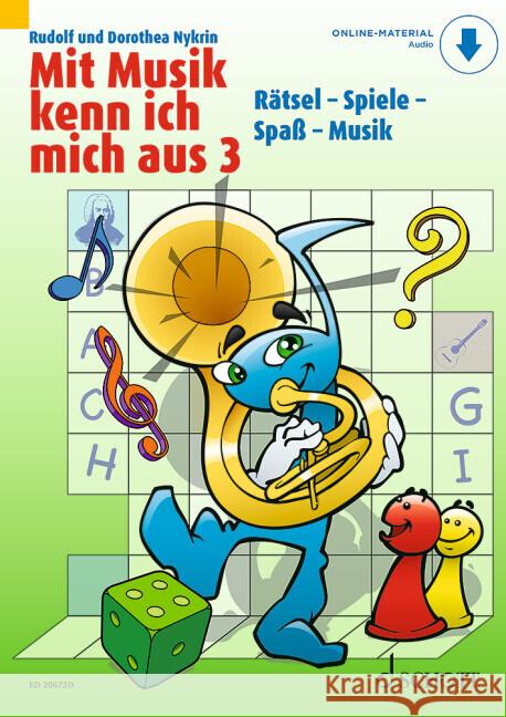 Mit Musik kenn ich mich aus Nykrin, Dorothea, Nykrin, Rudolf 9783795727024 Schott Music, Mainz - książka