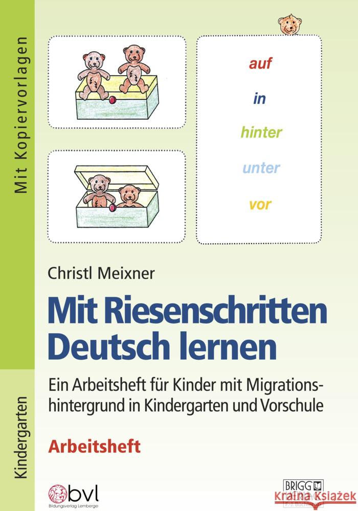 Mit Riesenschritten Deutsch lernen - Arbeitsheft Meixner, Christl 9783956603143 Brigg Verlag - książka