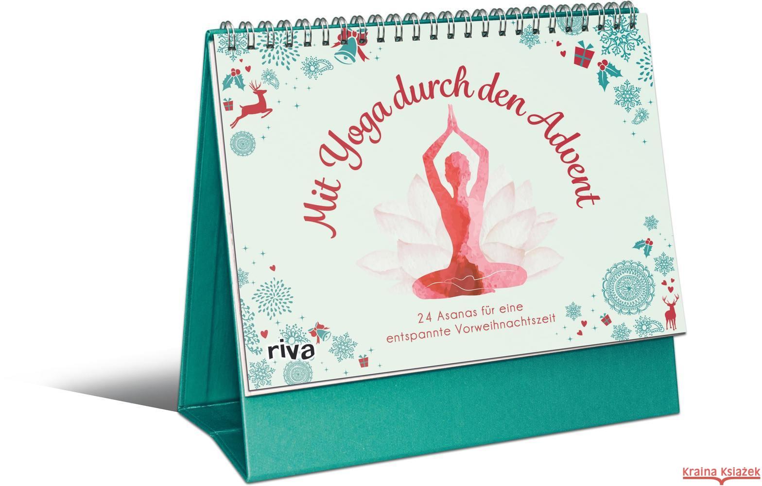 Mit Yoga durch den Advent Brinkmann, Katharina 9783742314970 riva Verlag - książka