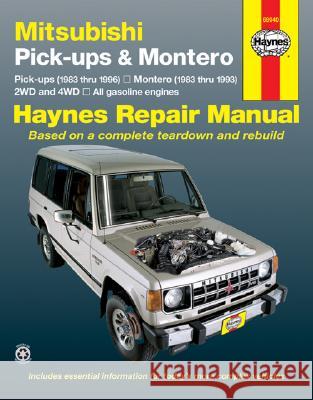 Mitsubishi Pickups and Montero, 1983-1996 Larry Warren John Haynes Chilton 9781563921926 Delmar Thomson Learning - książka