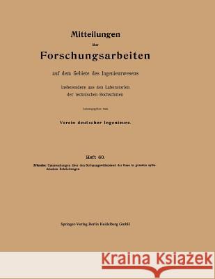 Mitteilungen Über Forschungsarbeiten Auf Dem Gebiete Des Ingenieurwesens: Insbesondere Aus Den Laboratorien Der Technischen Hochschulen Fritzsche, Otto 9783662017029 Springer - książka
