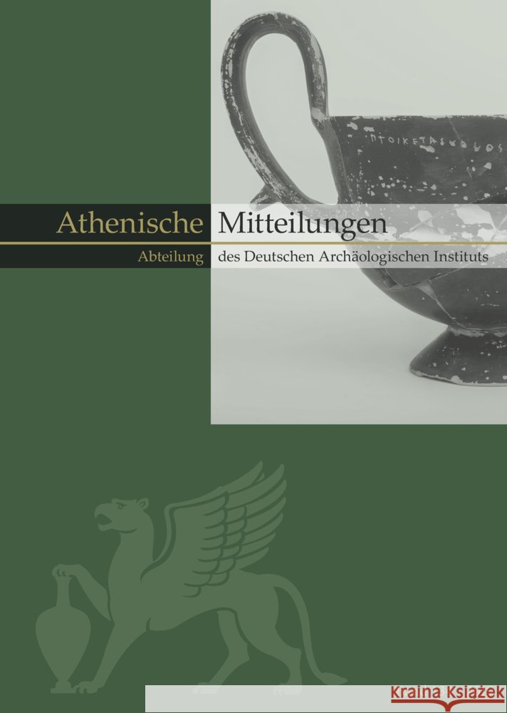 Mitteilungen des Deutschen Archäologischen Instituts, Athenische Abteilung  9783786128953 Mann (Gebr.), Berlin - książka