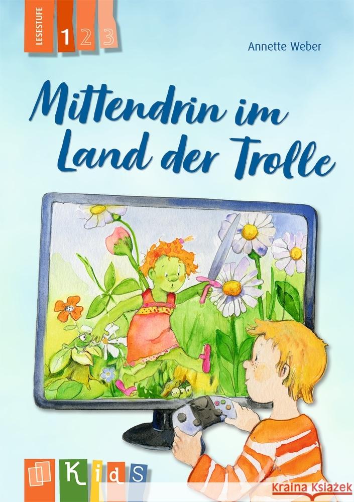 Mittendrin im Land der Trolle - Lesestufe 1 Weber, Annette 9783834646095 Verlag an der Ruhr - książka