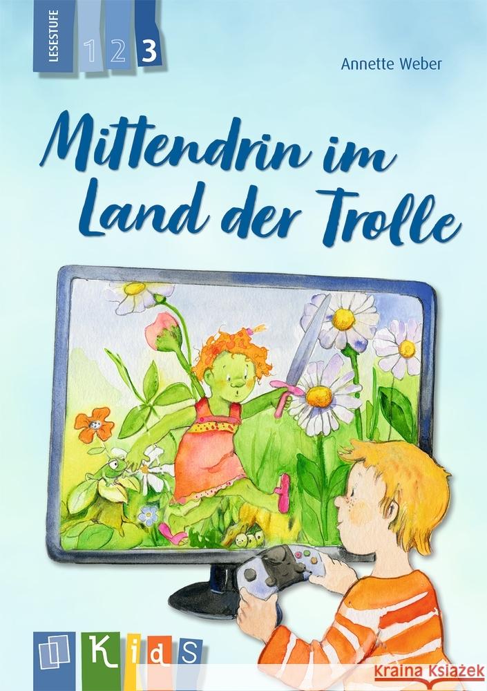 Mittendrin im Land der Trolle - Lesestufe 3 Weber, Annette 9783834646118 Verlag an der Ruhr - książka