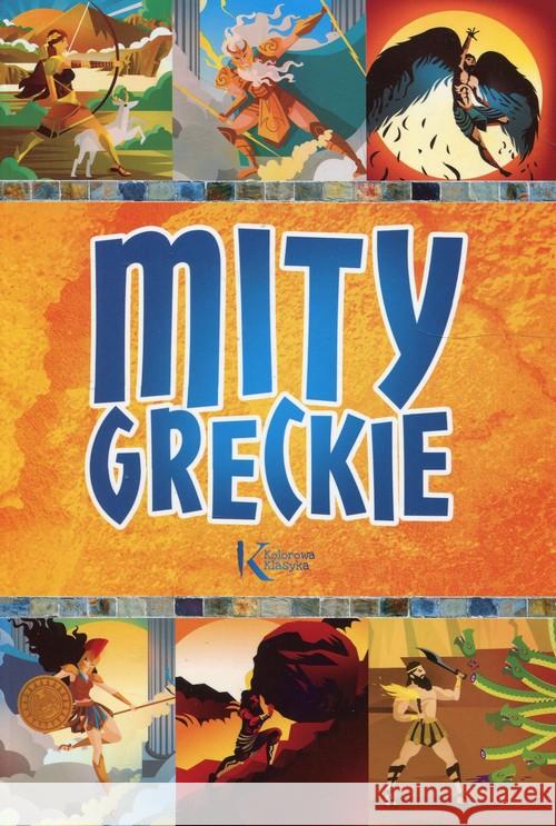 Mity greckie kolor BR GREG Szary Lucyna 9788375178975 Greg - książka