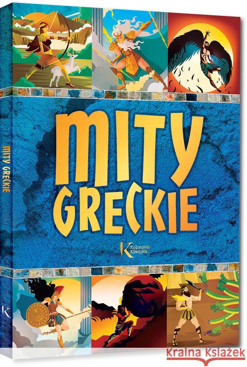 Mity greckie kolor TW GREG Szary Lucyna 9788375178982 Greg - książka