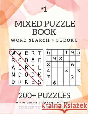 Mixed Puzzle Book #1 Barb Drozdowich 9781990560019 Boomer Press - książka